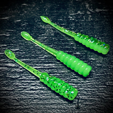 Shocker - Dual Color Lime Green and Clear (8pk)