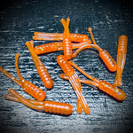 Mini Splitz - Dual Color Pearl Orange and Clear (10pk)