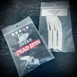 Deeks Jigs Dead Spin 1/4 oz x Wackem Baits Dubz - Combo Pack