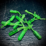 Mini Splitz - Dual Color Lime Green and Clear (10pk)